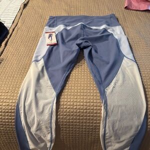 Active Live Leggings NWT size XL but feel like Large Mesh see through legs